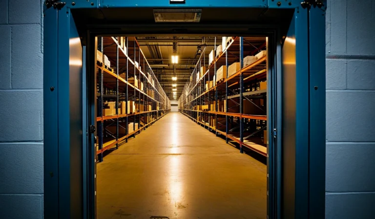 Cold storage server room